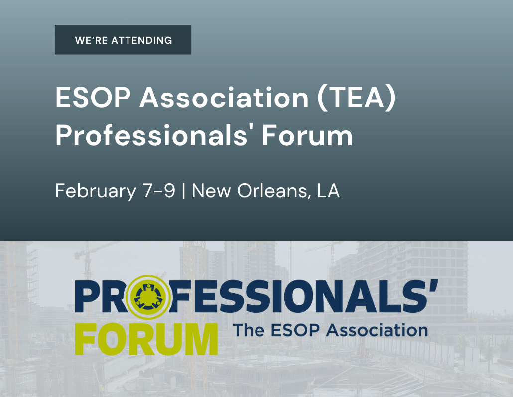 ESOP Association (TEA) Professionals' Forum 2024