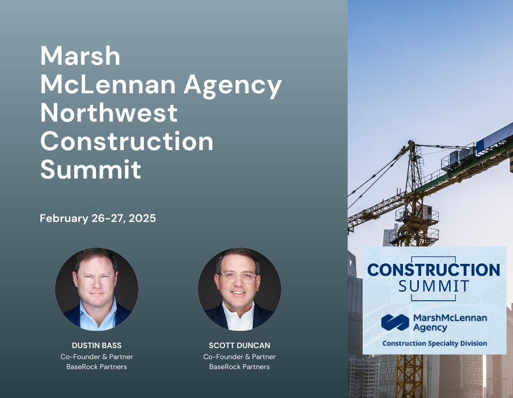 Marsh McLennan Agency Northwest Construction Summit