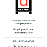 allied construction esop baserock partners